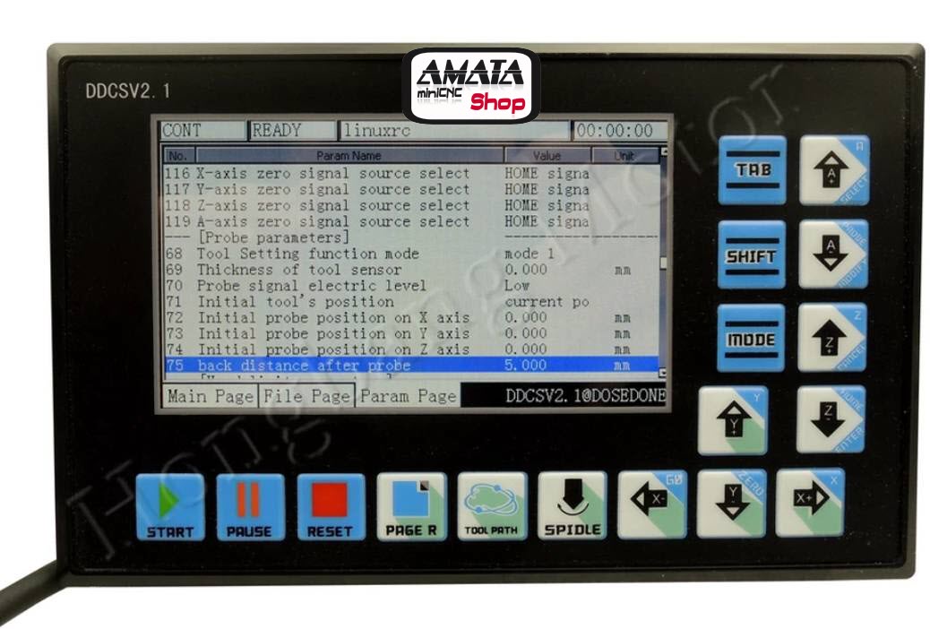 DDCSV 2.1 MACH3 Offline Standalone 4 Axis+USB Cable + Flash Drive + Manual Disc