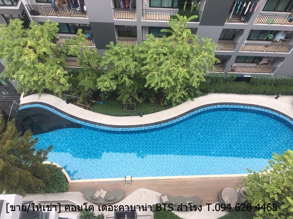 เปิดเช่า! คอนโด เดอะคาบาน่า BTS สำโรง หลังห้างอิมพีเรียลสำโรง ขนาด 22.78 ตร.ม จ.สมุทรปราการ