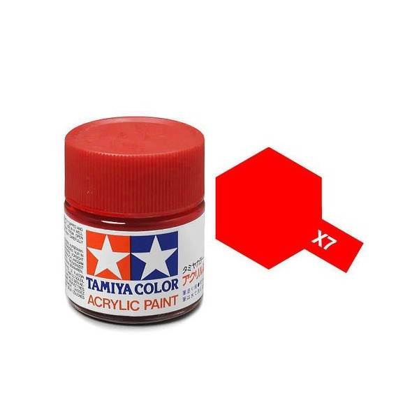 สี Tamiya ac X-7 RED