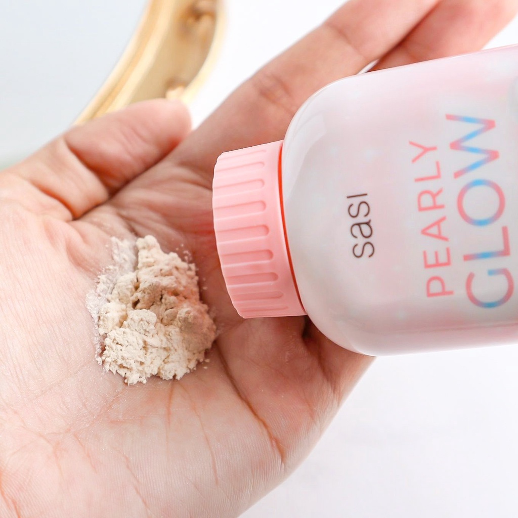 Sasi ศศิ แป้งฝุ่นกระป๋อง (BB/GLOW) 50กรัม