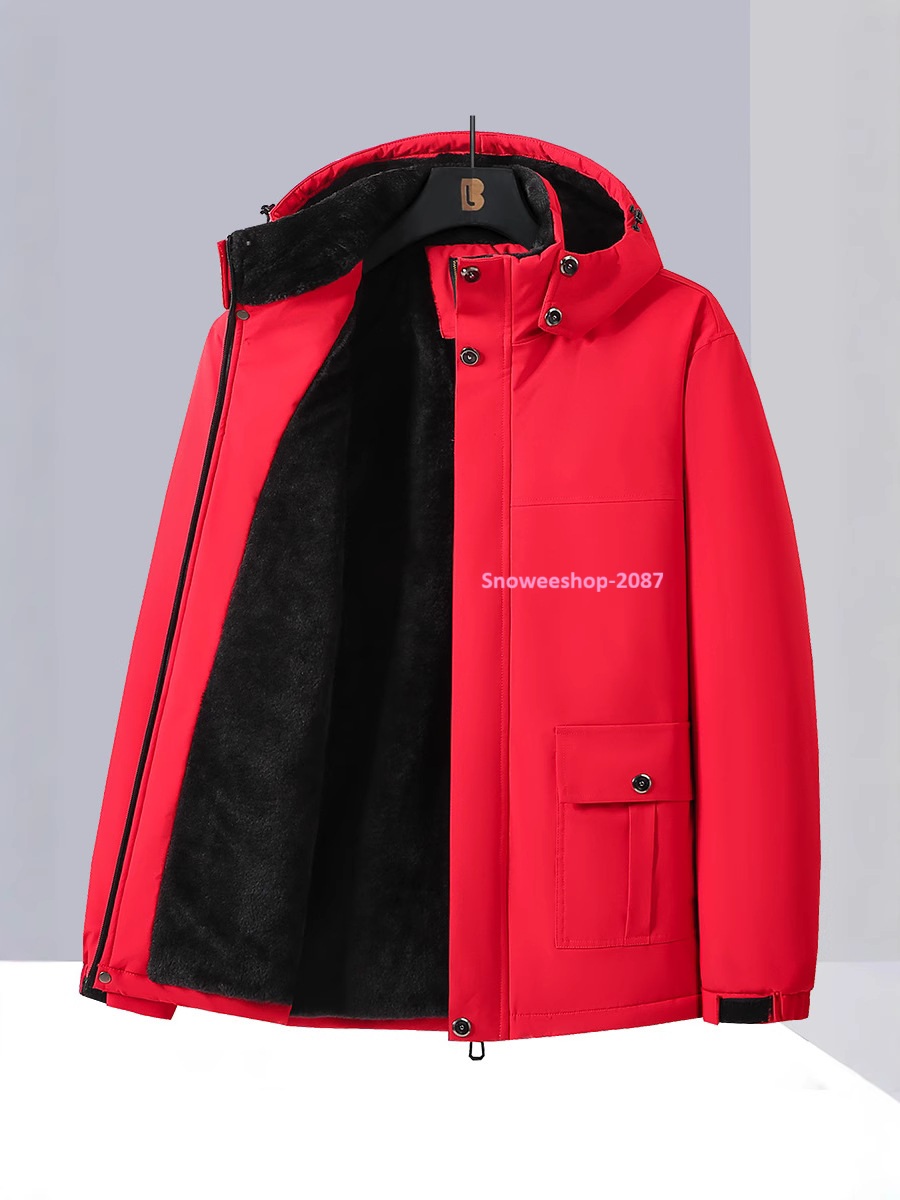 เสื้อโค้ทบุผ้าซูเปอร์หนา กันหนาวได้ถึง -30°C ไซส์ใหญ่พิเศษ L-10XL อกใหญ่สุดถึง 68 นิ้ว หนาวแค่ไหนก็ไม่ต้องทนหนาว ทรงโอเวอร์ไซ ไม่ตัน! ไม่พอง! ใส่แล้วดูเพรียว ใส่ได้ทั้งผู้ชายและผู้หญิง กันน้ำ กันลม กันหิมะ อุ่นแบบนุ่มฟูสบายตัว ไม่หนักตัว มีให้เลือกถึง 7 ส