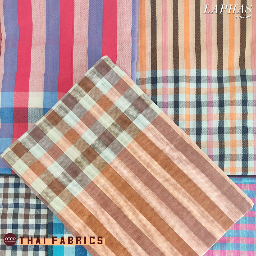 🌳 ผ้าขาวม้า ผ้าขาวม้าฝ้าย ❤️ เย็บริมพร้อมใช้ ผ้าขาวม้าผืนใหญ่ 90x200 cm ใช้ได้อเนกประสงค์ LOOM