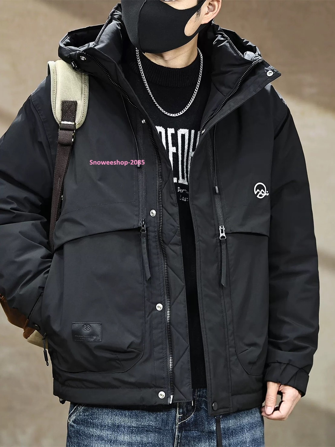 หนาวแค่ไหนก็ไม่หวั่น เสื้อโค้ทกันหนาวไซส์ใหญ่พิเศษ 5XL–12XL หนา อุ่น กันลม กันหิมะ กันน้ำได้ครบจบ ฮู้ดปรับได้ ใส่สบาย เที่ยวเมืองนอกได้ทุกประเทศ ใส่แล้วดูเท่ ไม่อ้วนเทอะทะแน่นอน