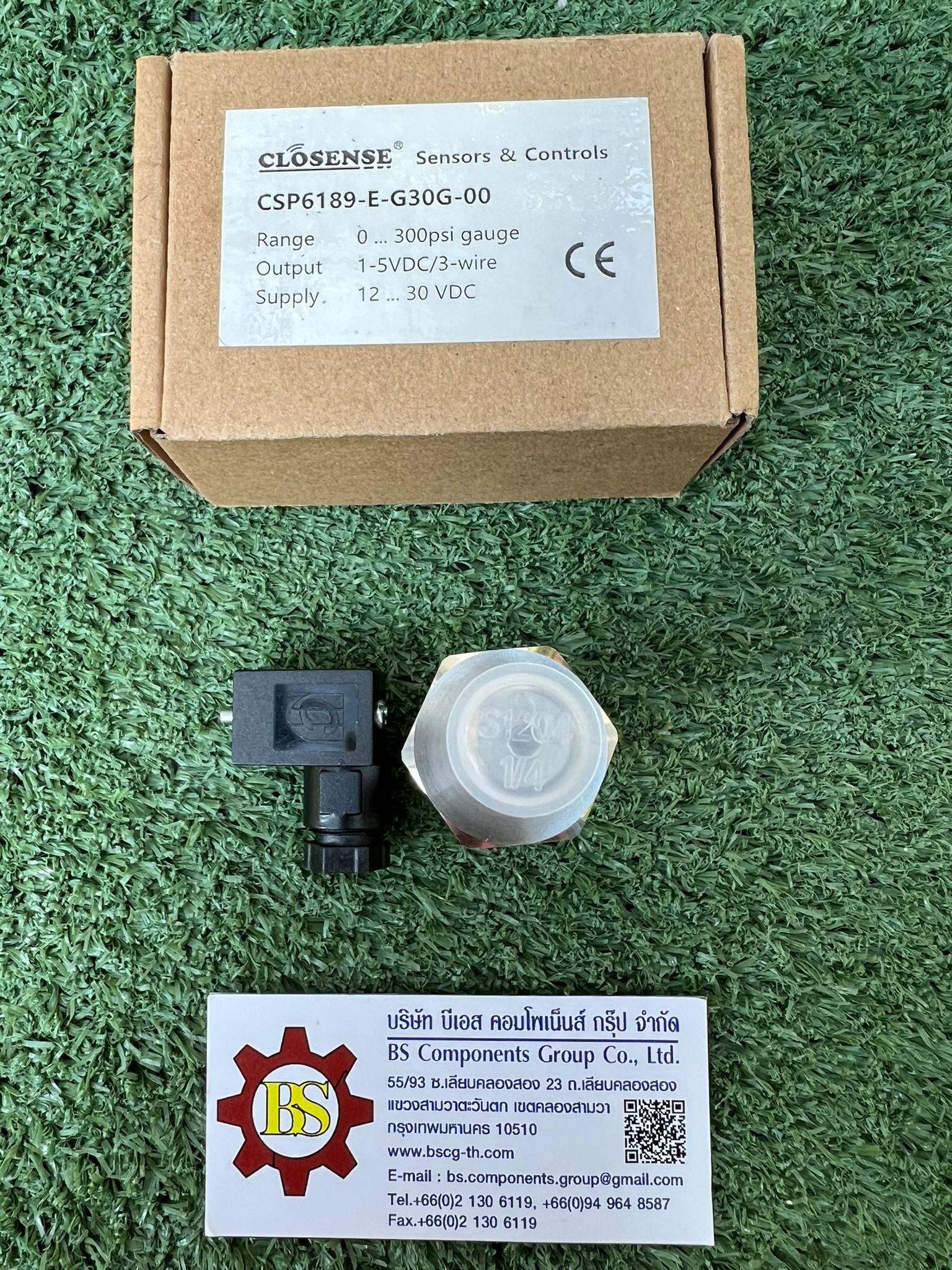 CLOSENSE : PRESSURE TRANSDUCER CSP6189-E-G30G-00