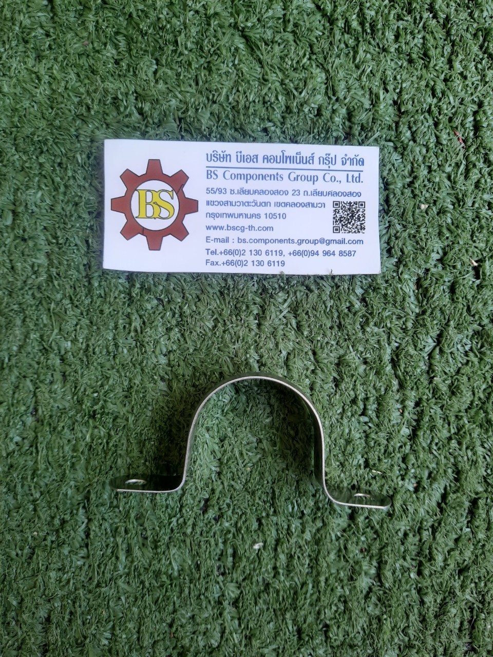 แคล้มจับท่อ 2 ขา สแตนเลส 1" SUS304 M35