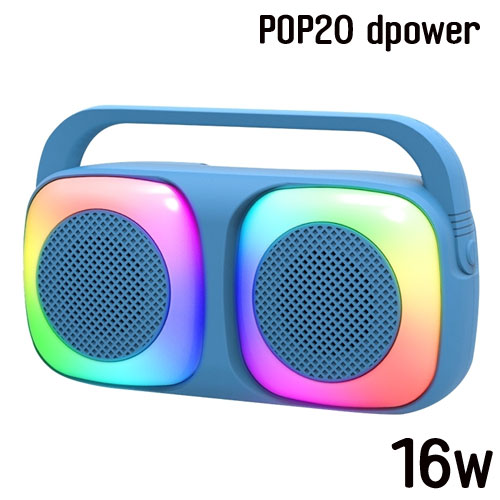 POP20 d-power SPEAKER BLUETOOTH /16w SP-DP-BT-P20XX