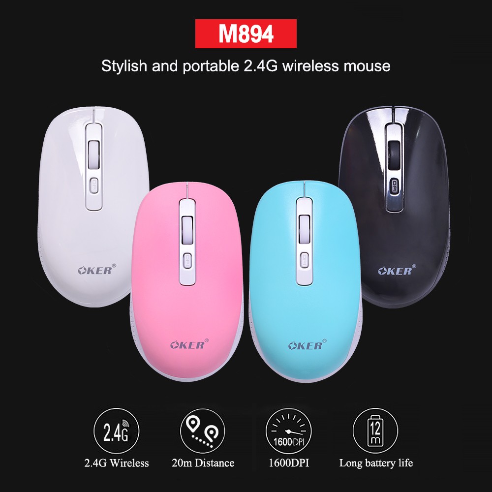 M894 OKER WIRELESS MOUSE MO-OK-WL-894xx