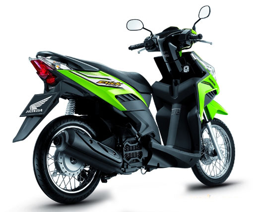 Sticker HONDA CLICK i ปี 2008 รุ่น11 ติดรถสี ขาว ดำ (เคลือบเงาแท้) สติ๊กเกอร์ ติดรถมอเตอร์ไซค์ ฮอนด้า คลิ๊ก ไอ