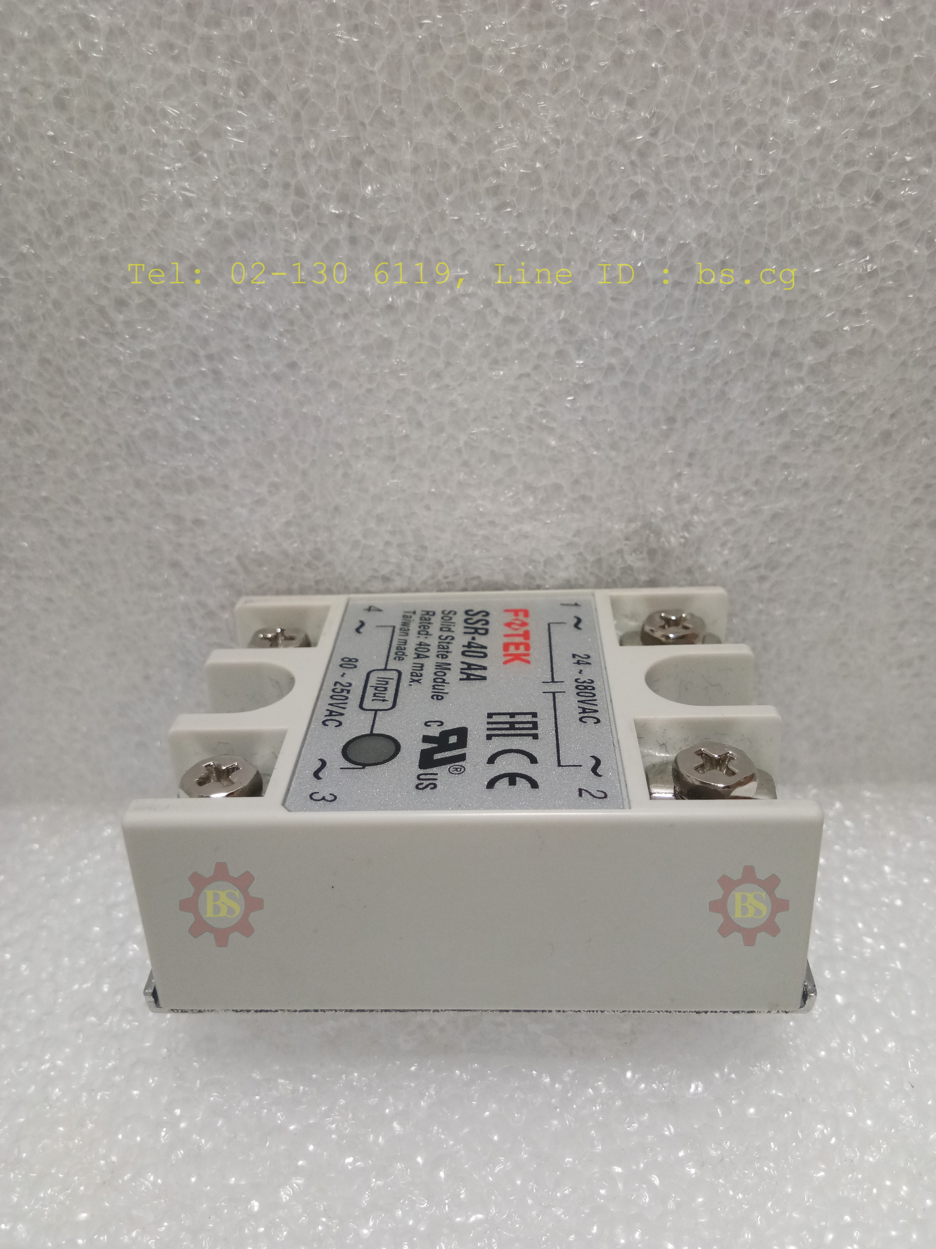 FOTEK : Solid State Module Rated: 40A max. SSR-40 AA
