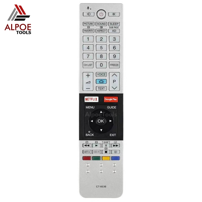 รีโมททีวี Toshiba รหัส CT-8536 สำหรับ Smart TV , Android TV