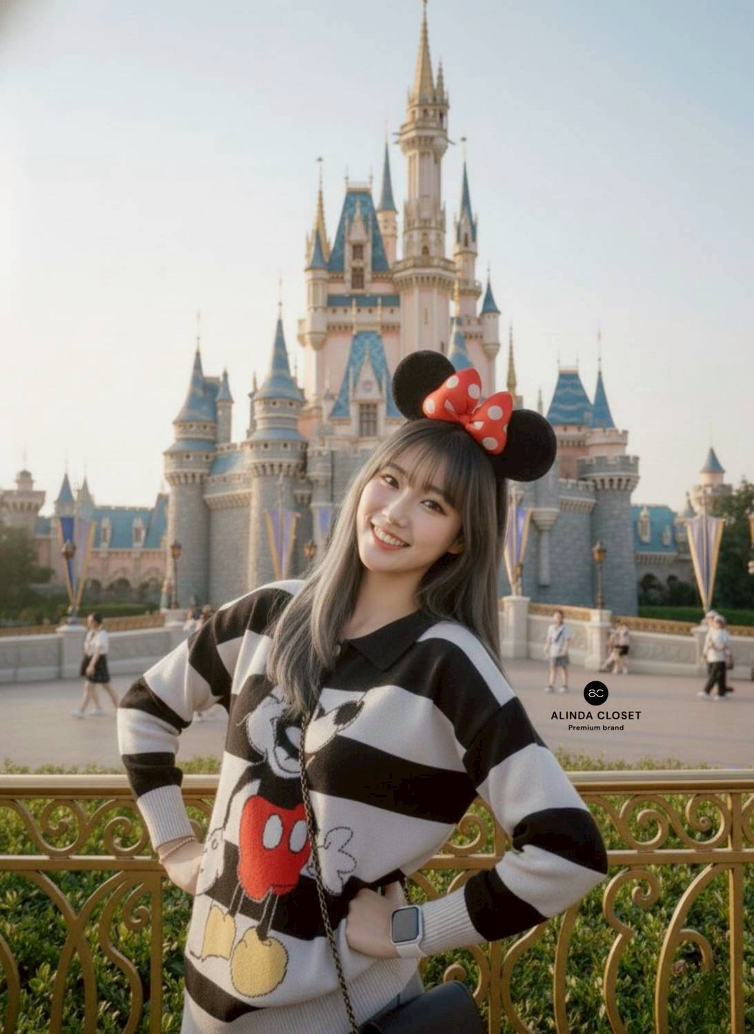 Tag : ❥𝐀𝐋𝐈𝐍𝐃𝐀 Code : #LE08711 Detail : ชุดเซ็ทเสื้อไหมพรมแขนยาวคอปกลายทางสีดำเทา ลายน้องมิคกี้สุดน่ารัก เนื้อผ้าดีมาก ใส่อุ่น ไม่คัน ทรงหลวมใส่สบายมากค่ะ มาพร้อมกับกระโปรงกางเกงสั้นสีเทาผ้าวอร์มเนื้อน