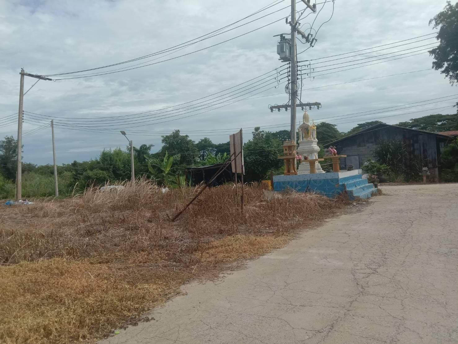 ขายที่ดินสวยราคาถูกที่สุดเมืองนครสวรรค์ติดหมู่บ้านจัดสรรค์ปาริชาตแลนด์