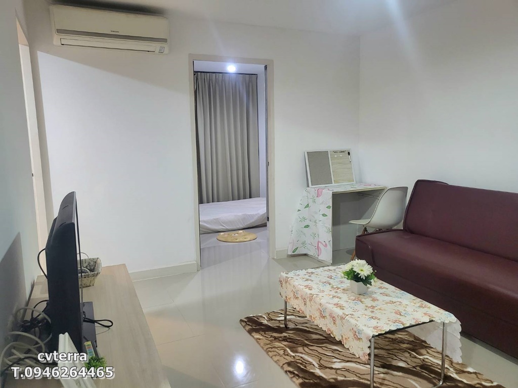 ให้เช่า สวิฟท์ คอนโด ใกล้มหาวิทยาลัยเอแบคบางนา 2 ห้องนอน ขนาด 44.16 ตร.ม ชั้น 3 วิวสระน้ำ