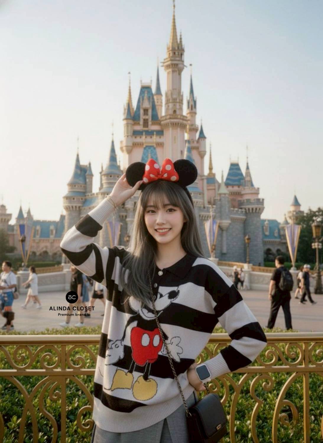 Tag : ❥𝐀𝐋𝐈𝐍𝐃𝐀 Code : #LE08711 Detail : ชุดเซ็ทเสื้อไหมพรมแขนยาวคอปกลายทางสีดำเทา ลายน้องมิคกี้สุดน่ารัก เนื้อผ้าดีมาก ใส่อุ่น ไม่คัน ทรงหลวมใส่สบายมากค่ะ มาพร้อมกับกระโปรงกางเกงสั้นสีเทาผ้าวอร์มเนื้อน