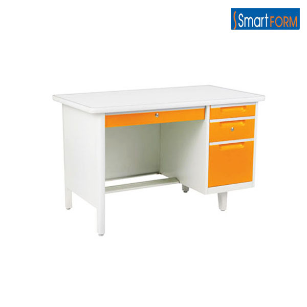 โต๊ะทำงานเหล็ก 4 ฟุต สมาร์ทฟอร์ม (SMARTFORM) รุ่น OD-40