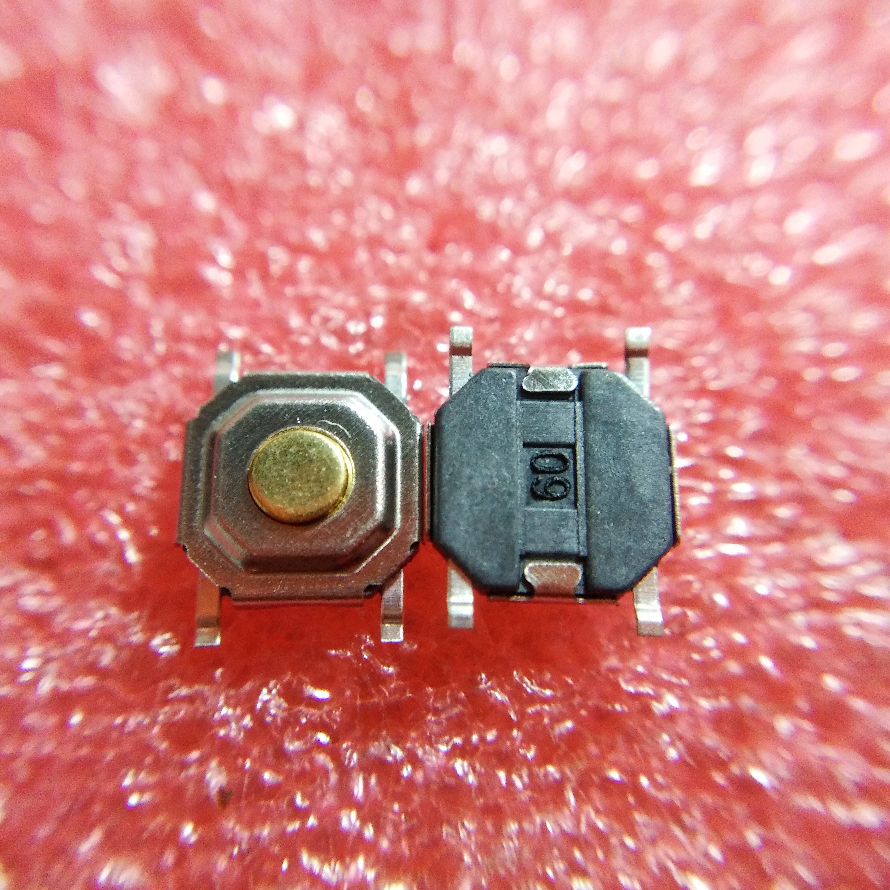สวิทช์สัมผัส 4 * 4 * 1.5mm หัวทองแดงกันน้ำ
