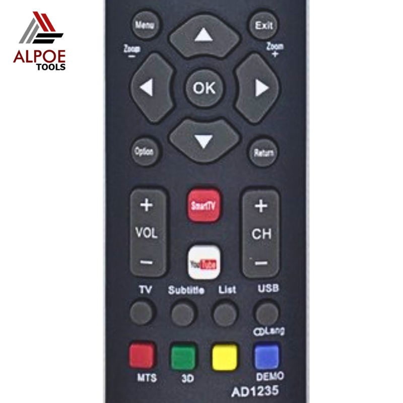 รีโมททีวี TCL รุ่น AD1235 สำหรับ Smart TV