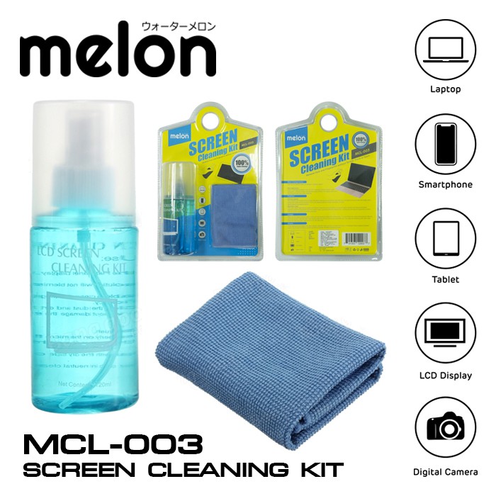 MCL-003 Melon ชุดน้ำยาทำความสอาด 120ML CN-ML-XX-CL003