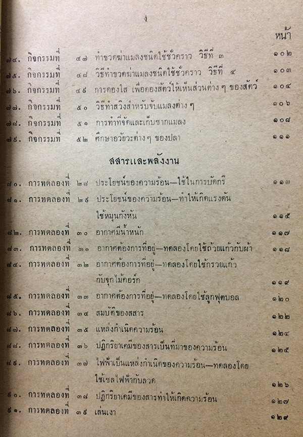 คู่มือการปฏิบัติกิจกรรมและการทดลองการสอนวิทยาศาสตร์เบื้องต้น ชั้นประถมปีที่ 5