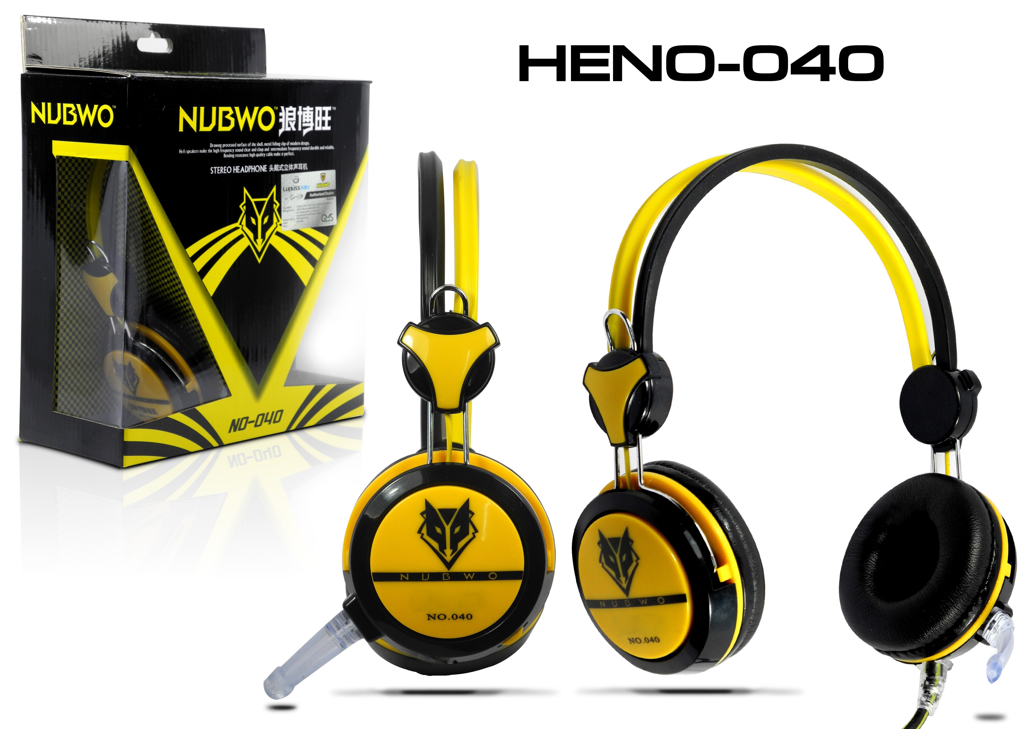 HENO-040 NUBWO Gaming Headset+MIC HP-HM-NW-040xx