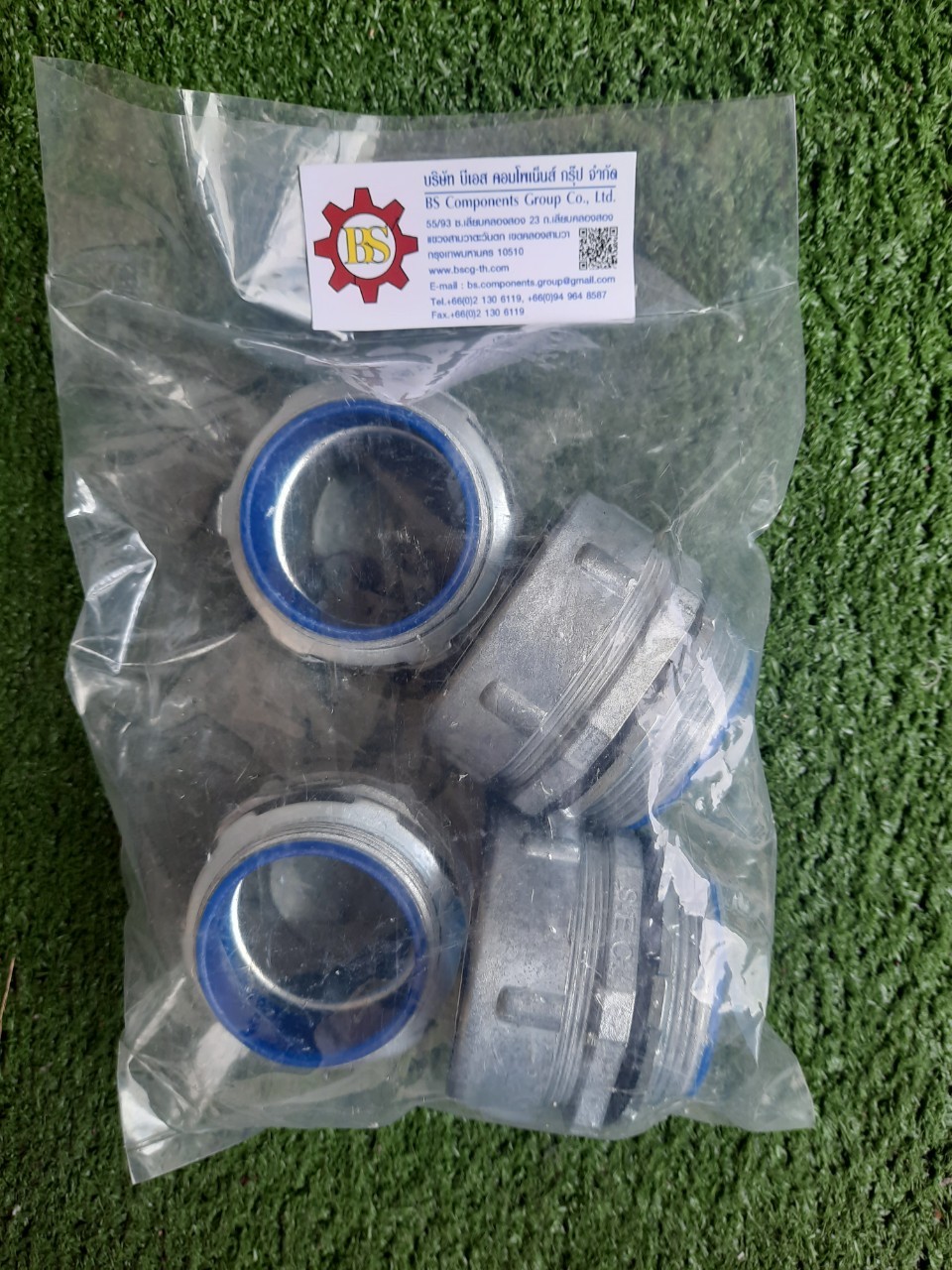 SEC : คอนเนคเตอร์ท่ออ่อนกันน้ำตัวหนอน สีดำ ตรง 2"