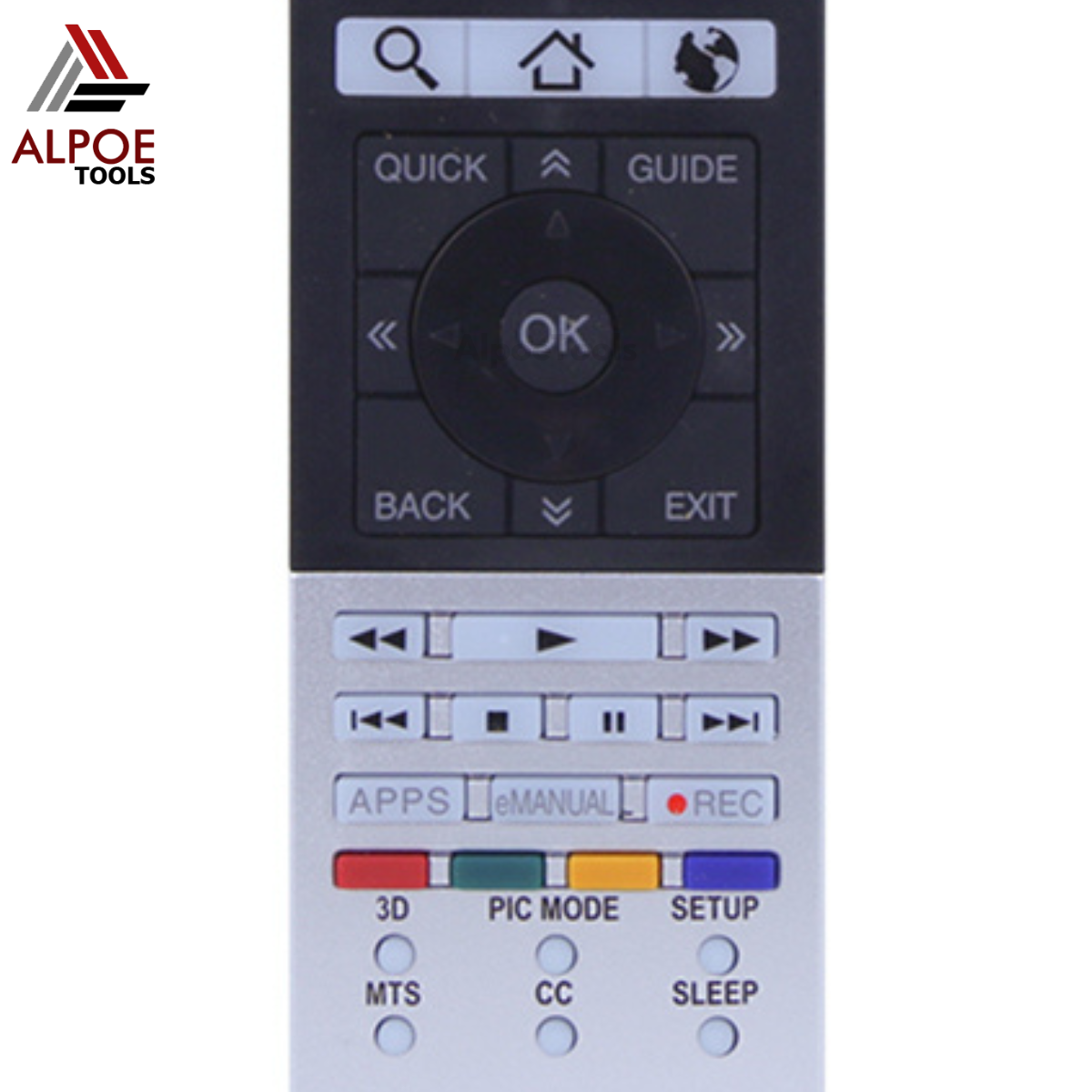 รีโมททีวีรวม Toshiba รหัส RM-L1328 สำหรับทีวี LCD / LED / Smart TV ได้เกือบทุกรุ่น