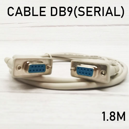 DB9 F/F CABLE SERIAL CABLE 1.8M. CA-IO-SR-02FF1