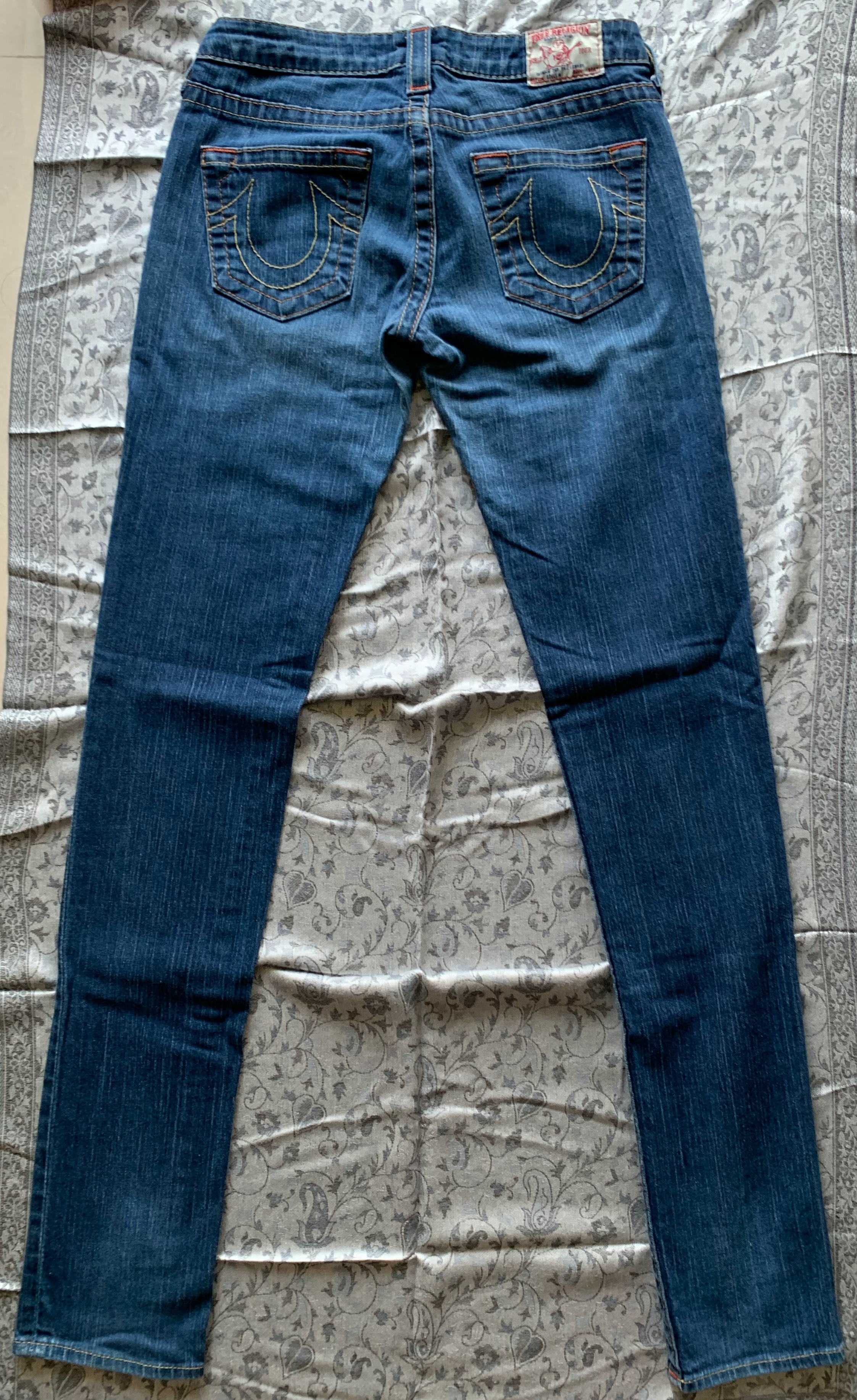 กางเกงยีนส์ผู้หญิงมือสอง TrueReligion Made in USA