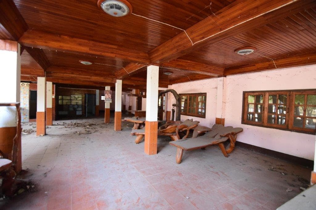 ด่วนขายบ้านพร้อมที่ดิน 1 ไร่ราคาถูกที่สุดพร้อมเข้าอยู่ใกล้ถนนใหญ่ 350 เมตร ใกล้ธนาคารออมสินเด่นชัย 528 เมตร