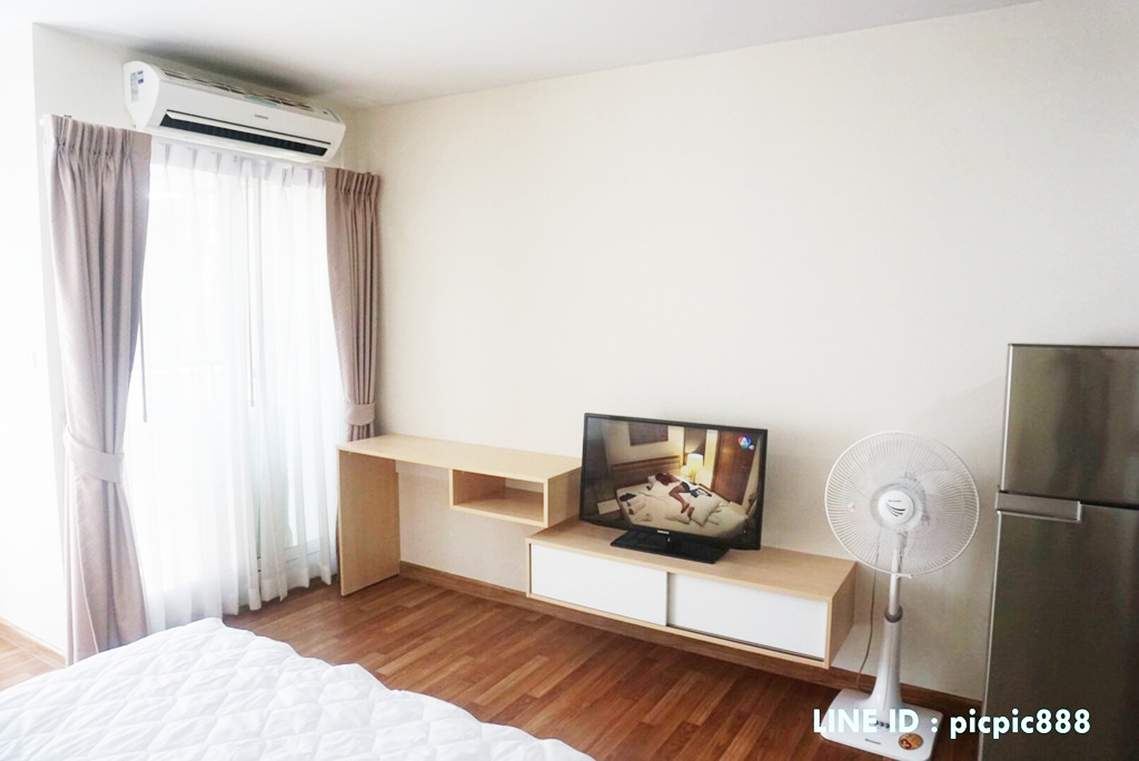 [เช่า] ไมอามี่ คอนโด บางปู ใกล้ทะเล ติดรถไฟฟ้า จ.สมุทรปราการ ห้อง 25.1 ตร.ม