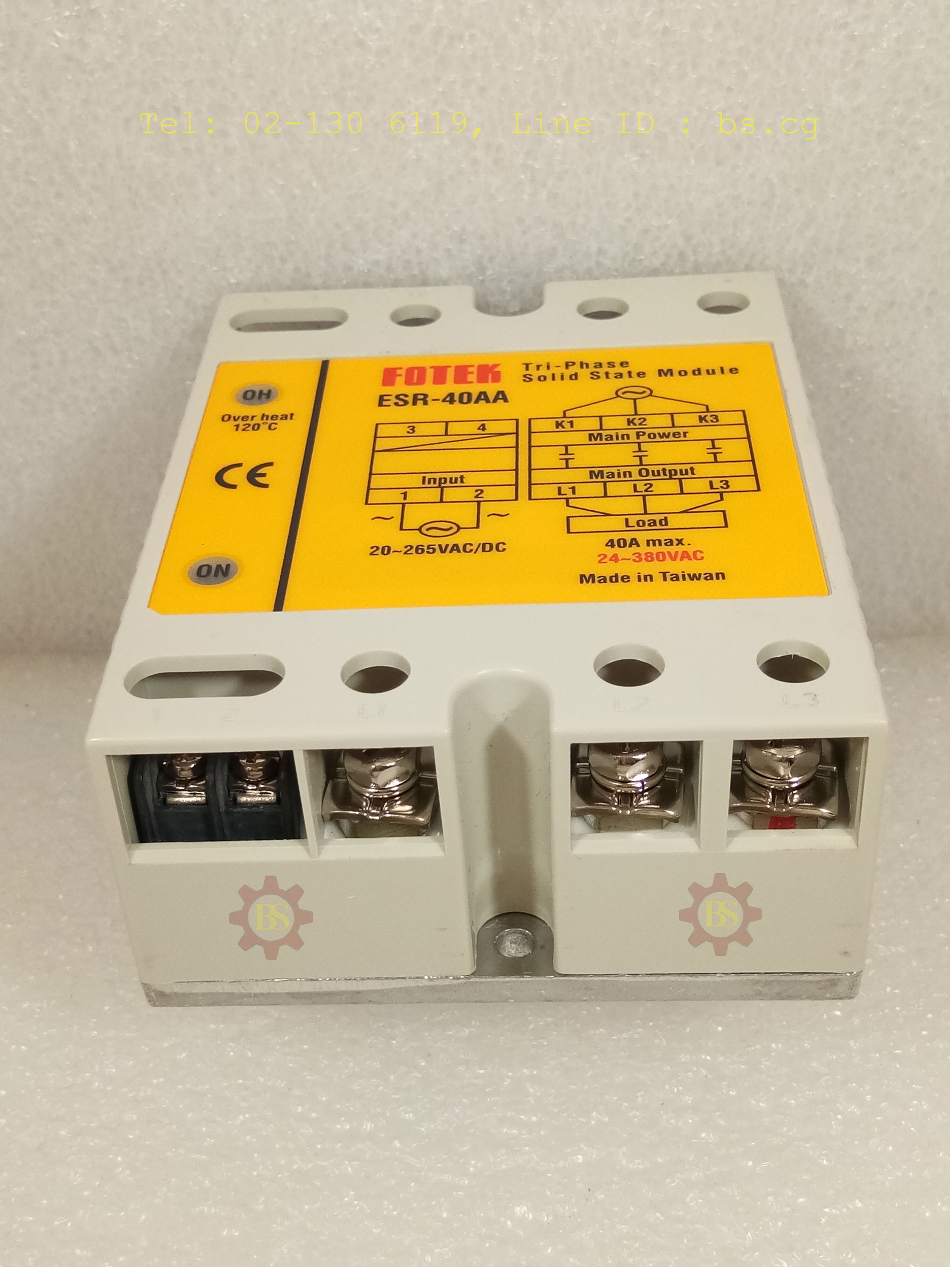 FOTEK : Solid State Module Tri-Phase ESR-40AA