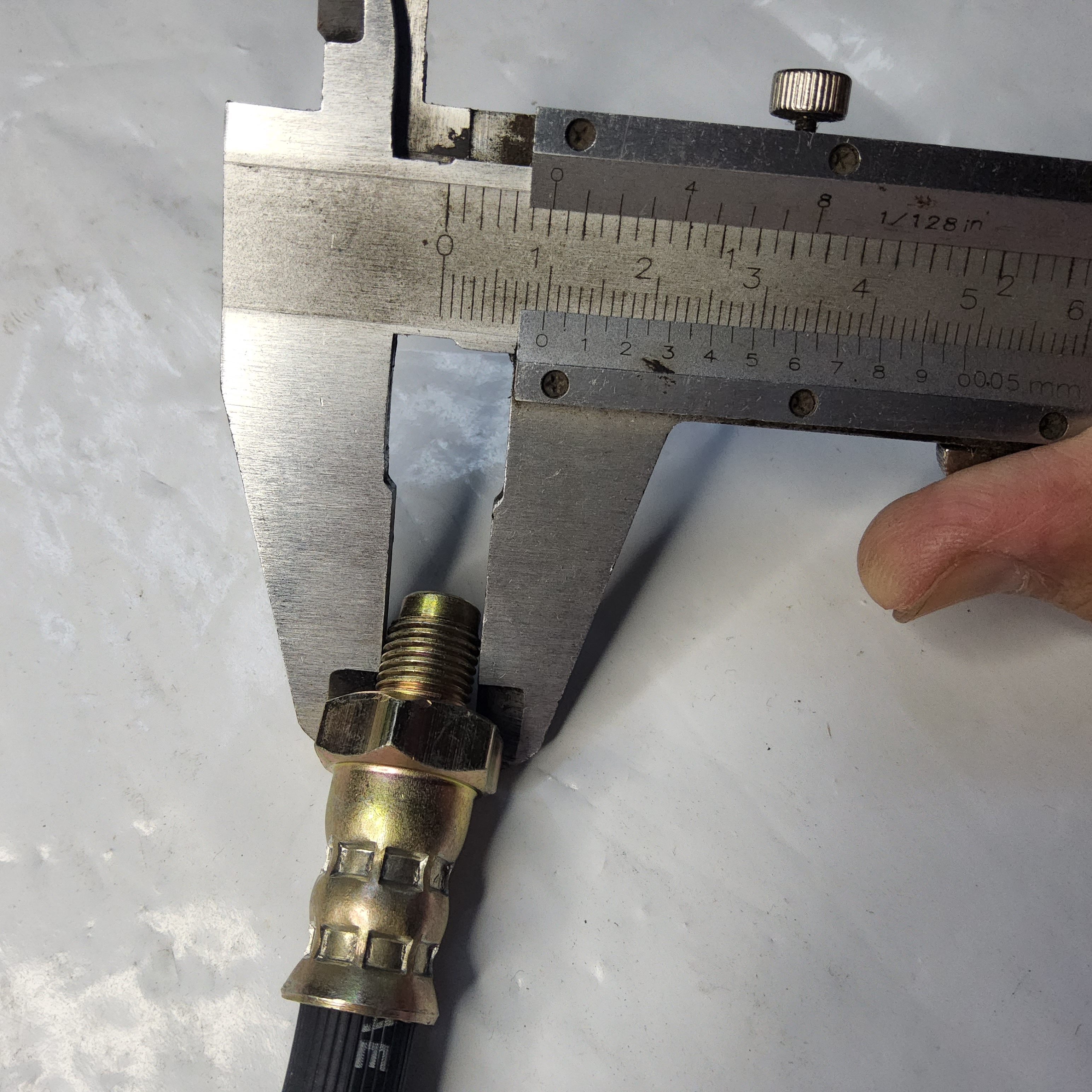สายอ่อนเบรค ยาว 46 ซม. รถเชพ ด็อจ Brake Hose สายอ่อนเบรค แป็บเบรค 2 หุน