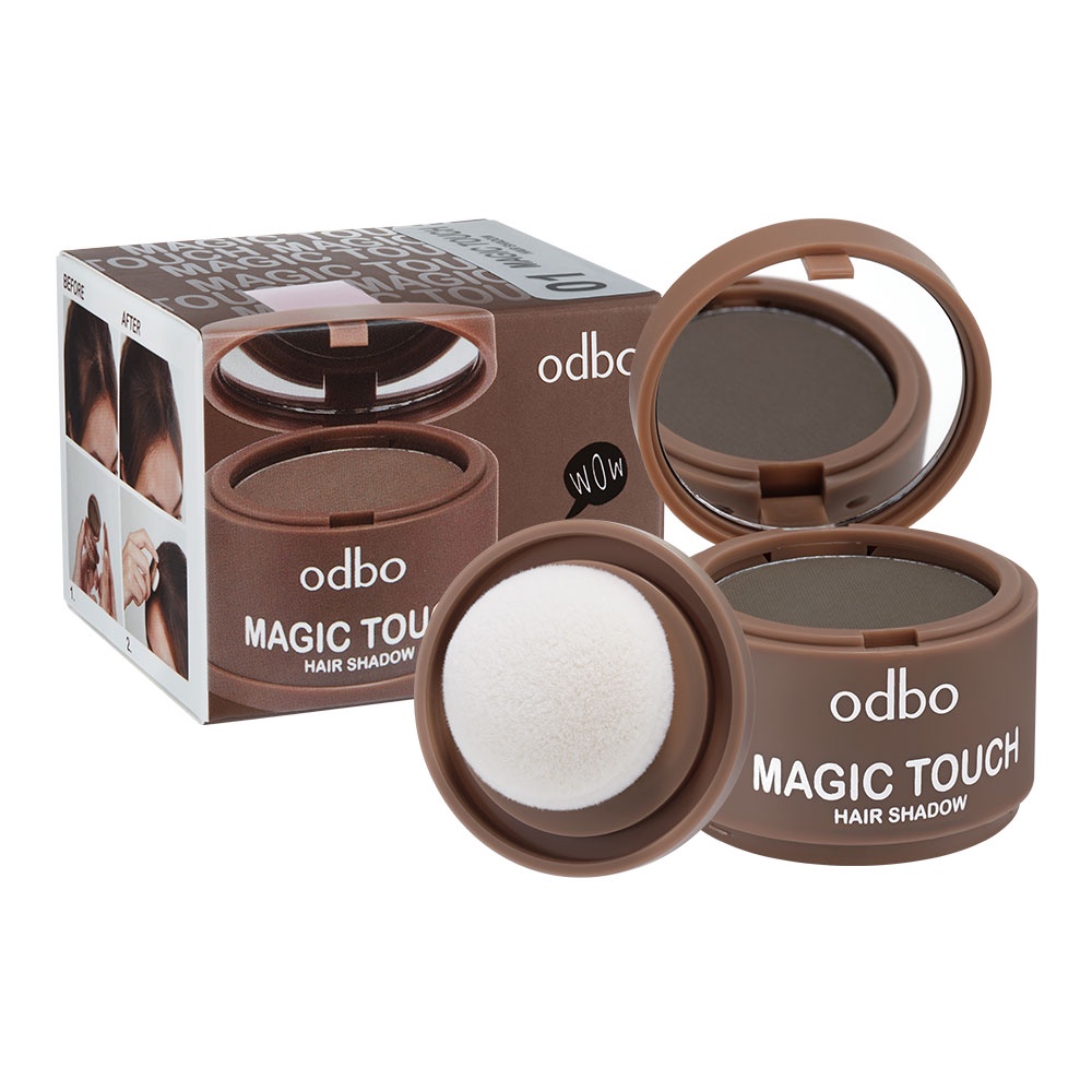 ❤ odbo Magic Touch Hair Shadow 3g OD1-107 โอดีบีโอ ที่ปิดเหม่ง ที่ปิดผมบาง ผมล้าน