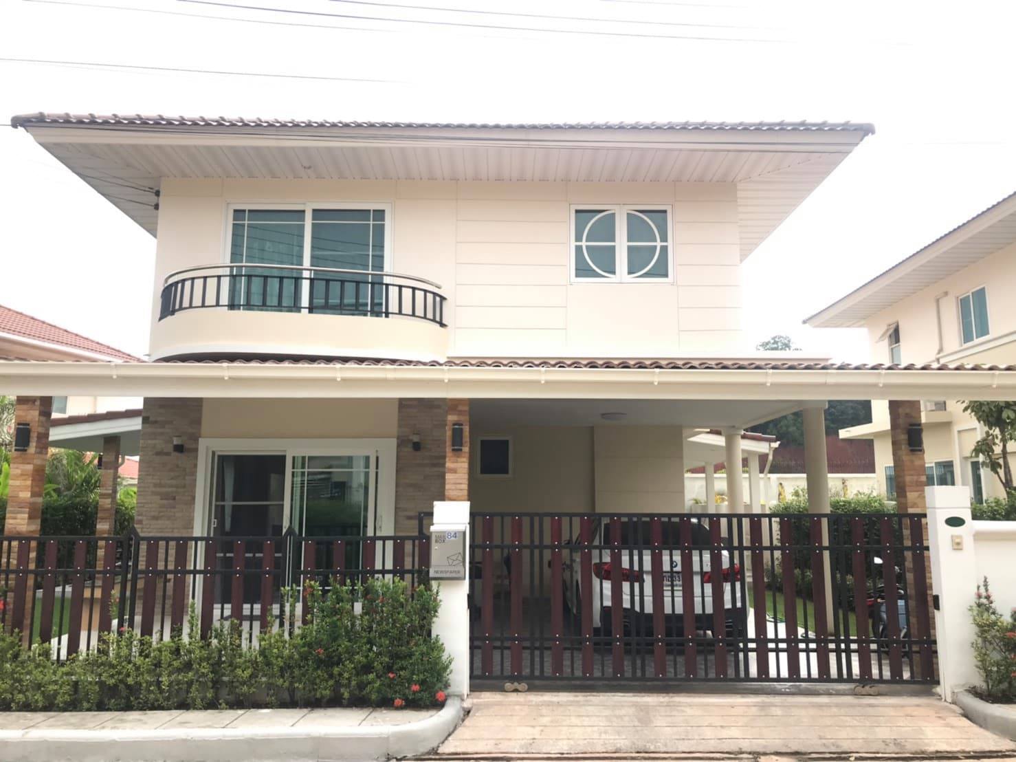 ขายบ้านเดี่ยว2ชั้นพร้อมเข้าอยู่4 ห้องนอน 3 ห้องน้ำ พร้อมเฟอร์นิเจอร์ ครบครัน(index)