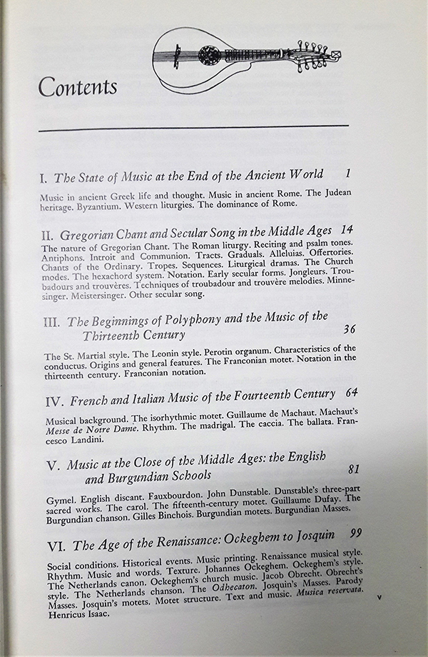 A History of Western Music, Shorter Edition