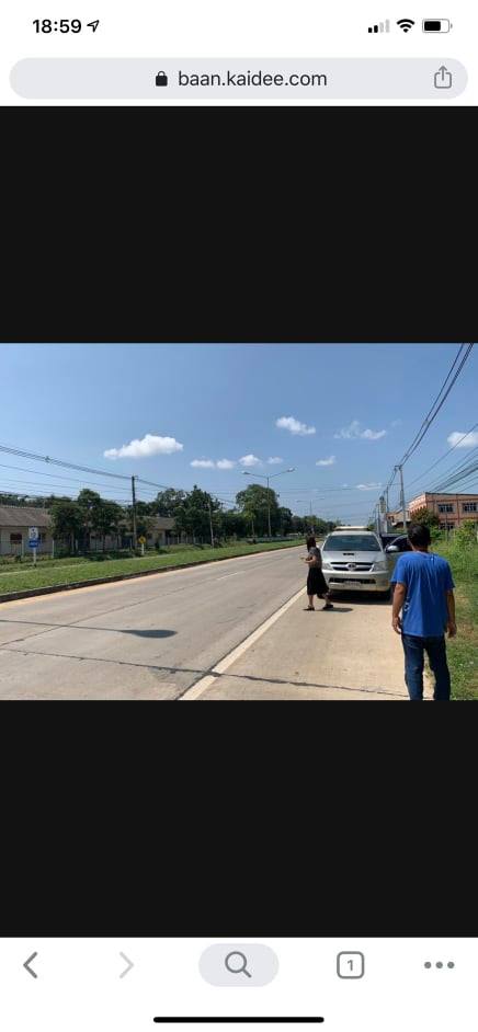 ขายที่ดินสวยราคาถูกติดถนนใหญ่ อ.บ้านด่านลานหอย จ.สุโขทัยห่างโรงเรียนบ้านด่านลานหอยวิทยา 112 เมตรเหมาะแก่การทำธุรกิจ