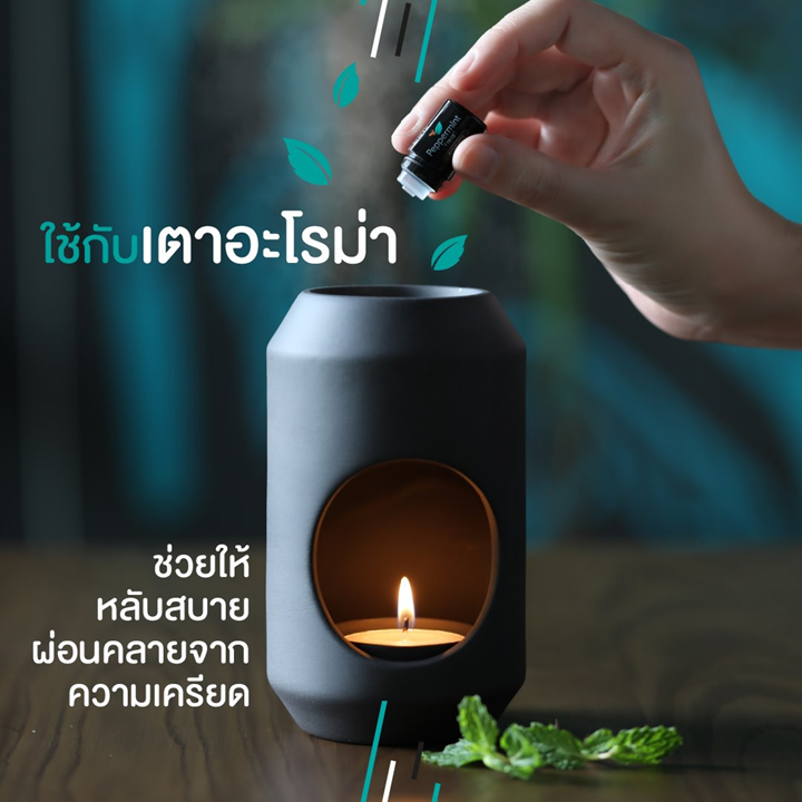 Peppermint Black Inhaler x 1 ชิ้น เปปเปอร์มิ้นท์ ยาดม