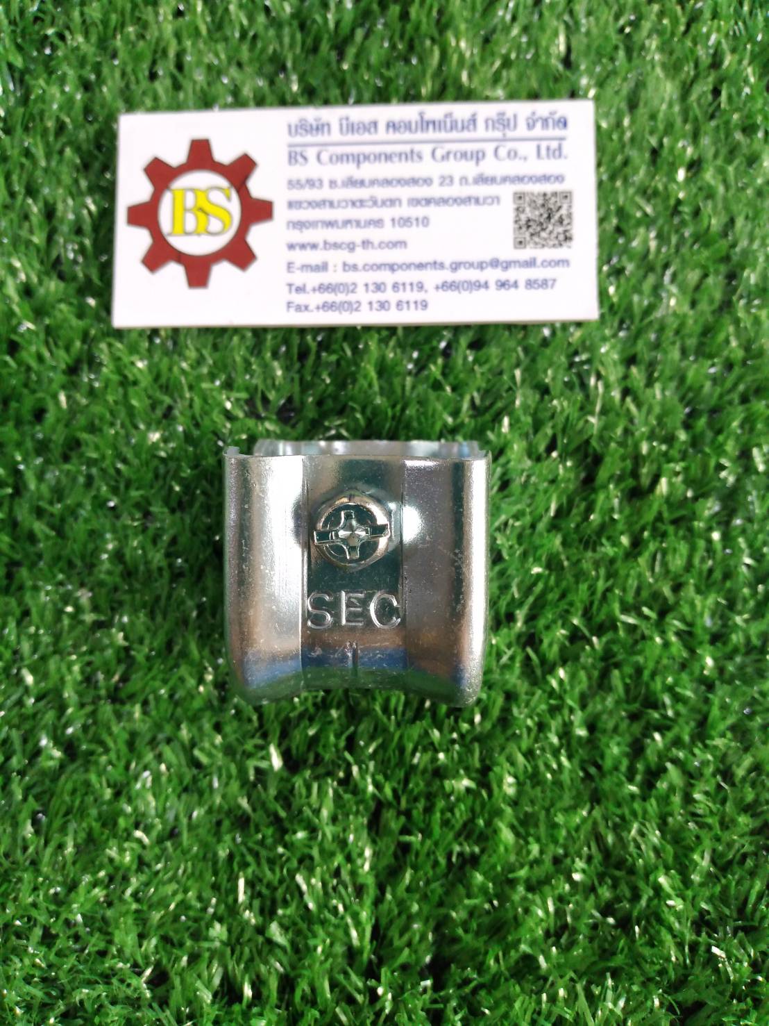 แคล้มฟันจระเข้ เบอร์ 1 ชุบขาว (beam clamp) 1-16mm.