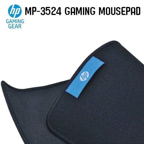 HP HP MP3524 GAMING MOUSE PAD CONTROL แผ่นรองเมาส์ เนื้อผ้าคอลโทรล คุณภาพสูง ของแท้ MP-HP-MP-3524B