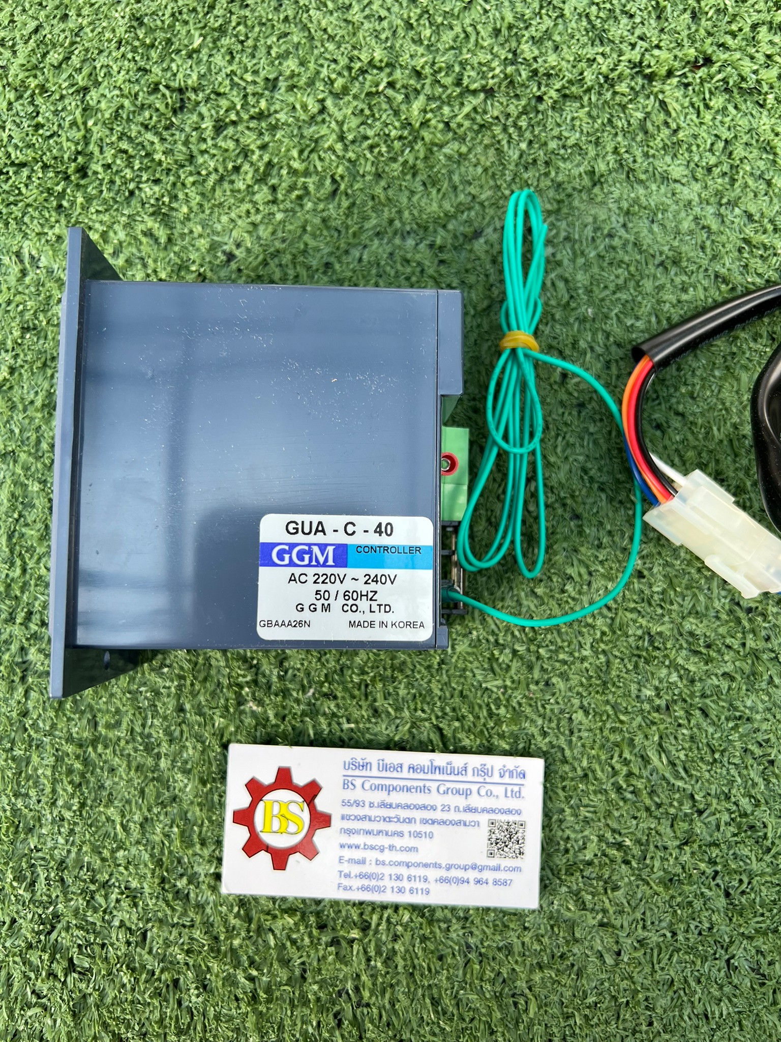 GGM : SPEED CONTROL 220V,50/60Hz,40W MODEL : GUA-C-40