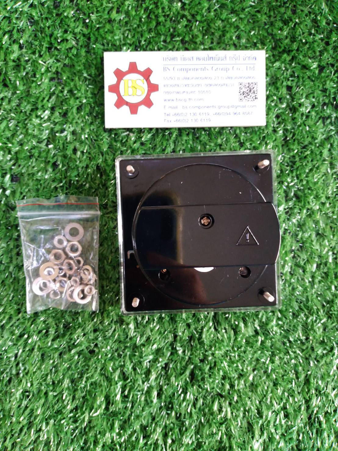 Shinohawa : DC Amp meter 10A DC 80x80mm. (MT853)