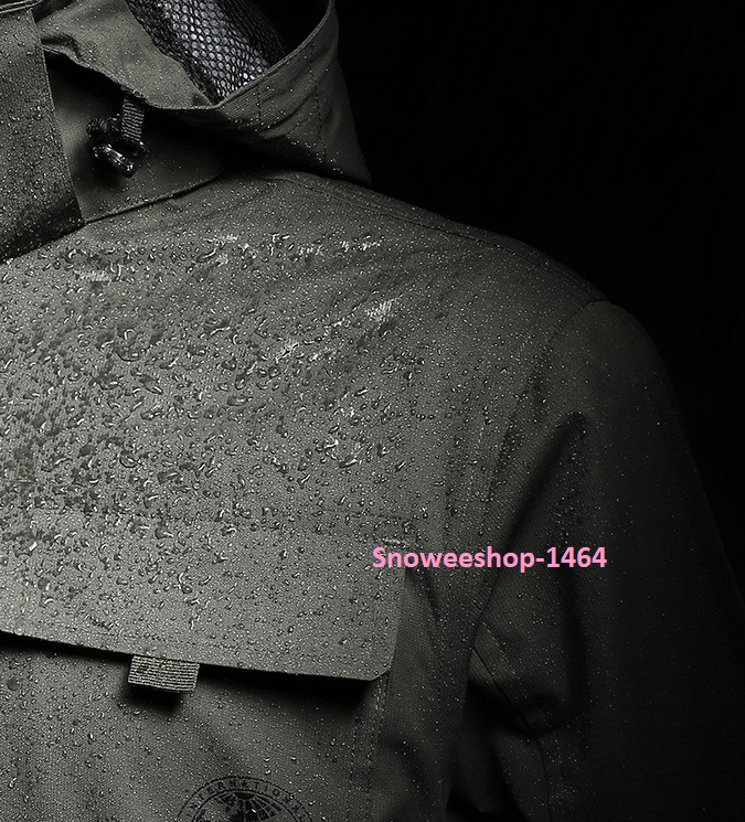 แจ็คเก็ตผู้ชายเสื้อผ้าใส่ไปหิมะซับขนแกะด้านในอีกตัว มาพร้อมฟังก์ชั่นครบจบในตัวเดียว กันหนาว กันลม กันหยดน้ำ ใส่เล่นสกีกันหนาวติดลบ มี 4 สี M ถึง 5XL