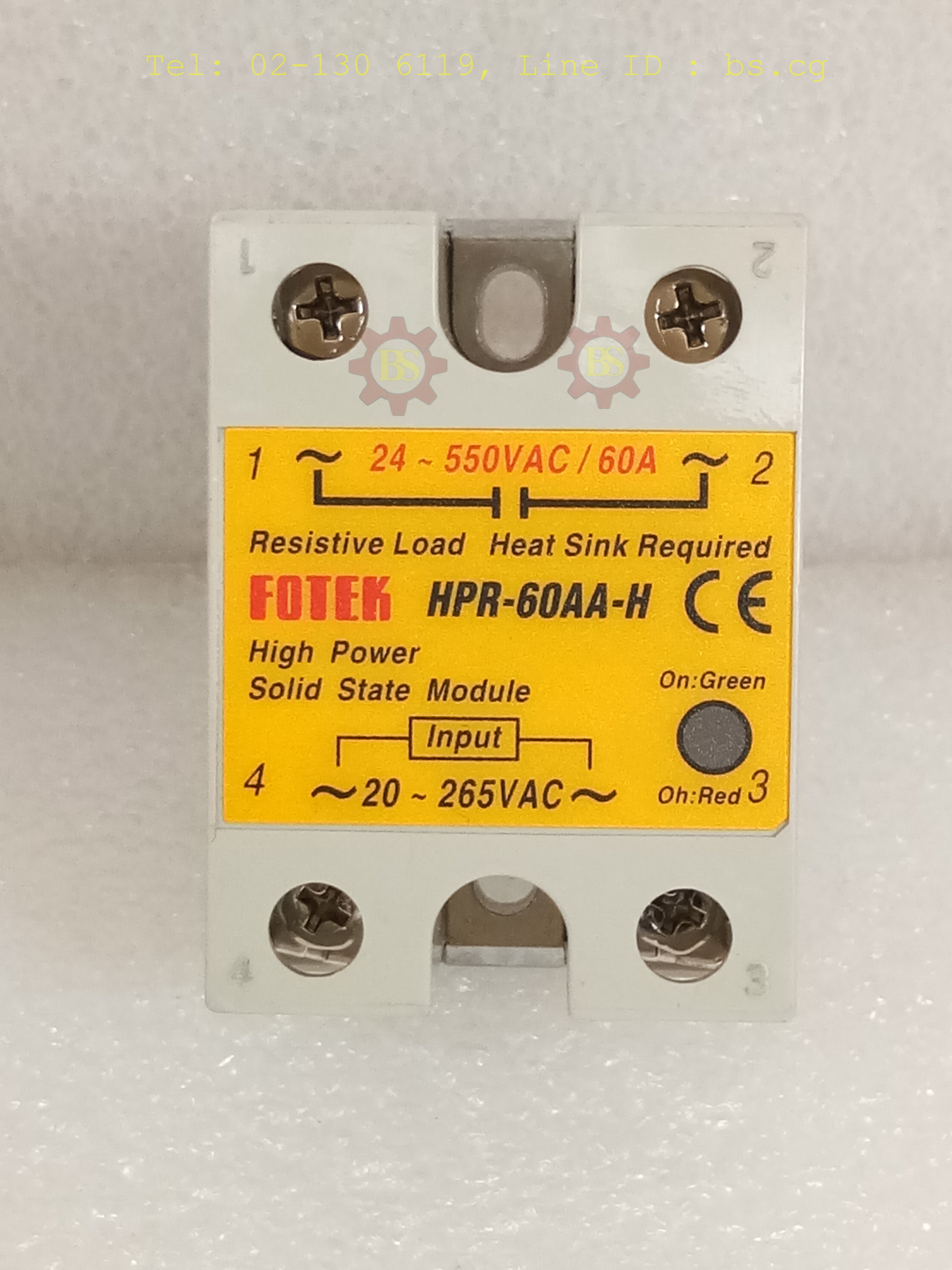 FOTEK : Solid State Module High Power HPR-60AA-H
