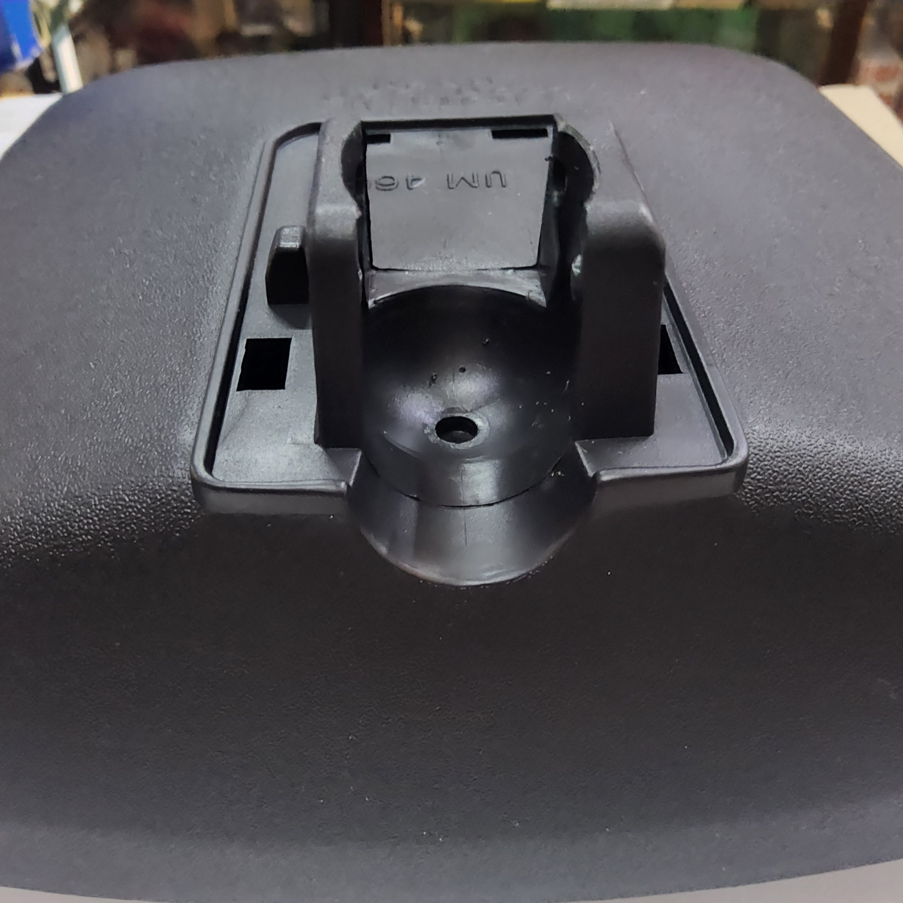 HORSE กระจกมองข้าง HINO ISUZU L - R 22 x 22 cm. UM 4601 กระจกรถบรรทุก กระจกมองหลัง กระจกรถยนต์ สีดำ ดัดแปลงใส่ตามต้องการ