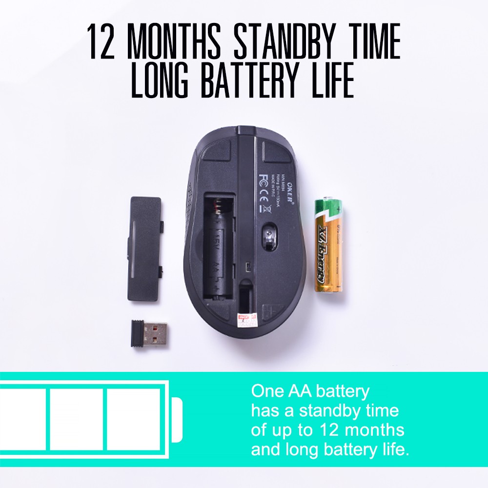 M894 OKER WIRELESS MOUSE MO-OK-WL-894xx