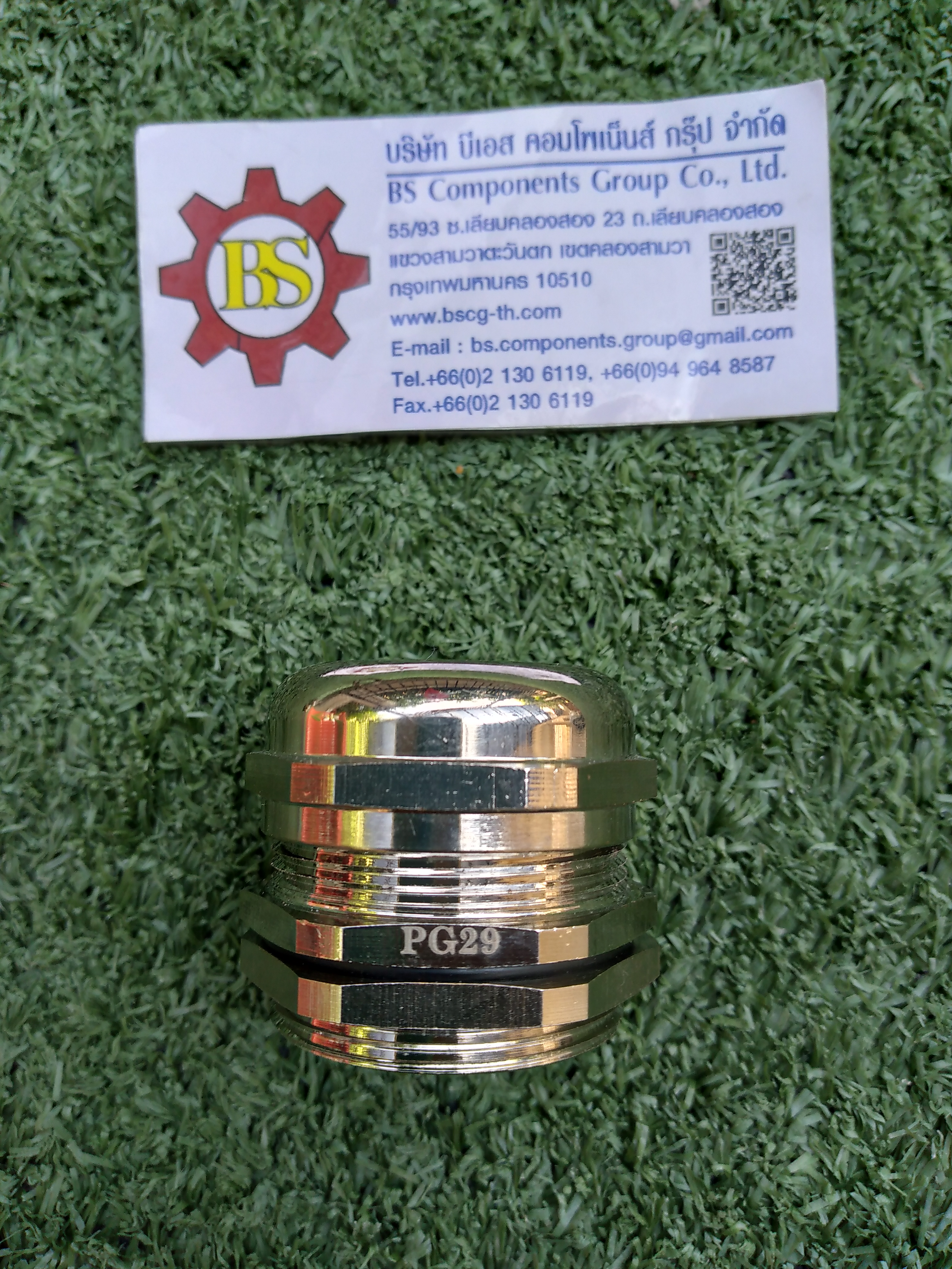 SHINOHAWA : Brass Cable grand ทองเหลือง ชุบนิเกิ้ล PG29 IP44