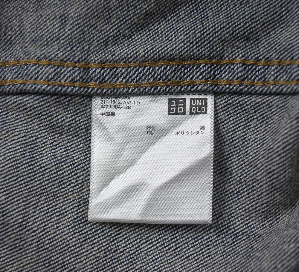 UNIQLO®แท้ อก 34 เสื้อแจ็คเก็ตยีนส์ผู้หญิง ยูนิโคล่ สียีนส์ เสื้อแขนยาว เนื้อผ้าดี