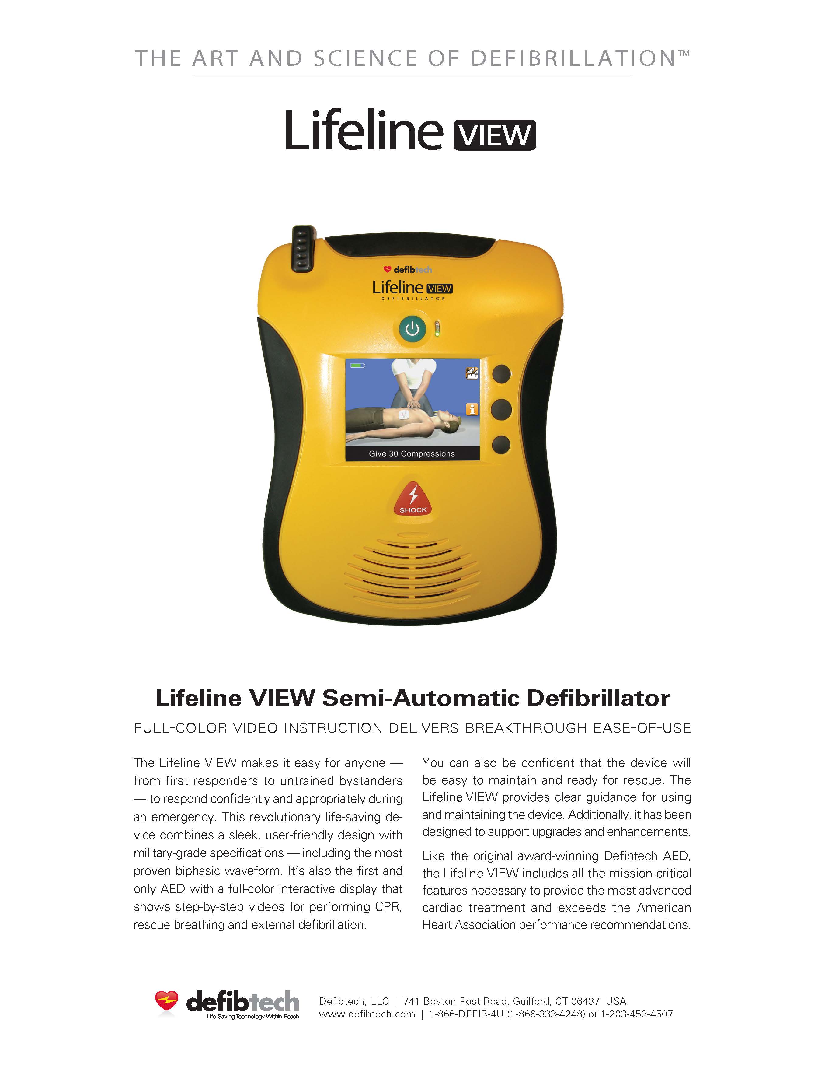 Defibtech AED (View)
