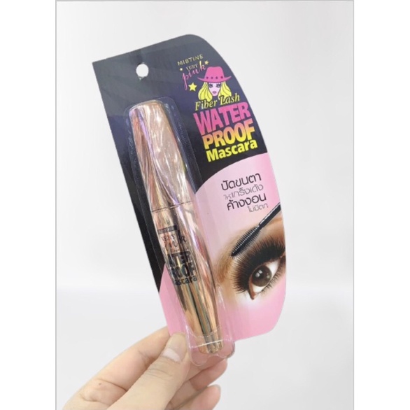 Mistine Very Pink Fiber Lash Waterproof Mascara 7g มิสทีน มาสคาร่า