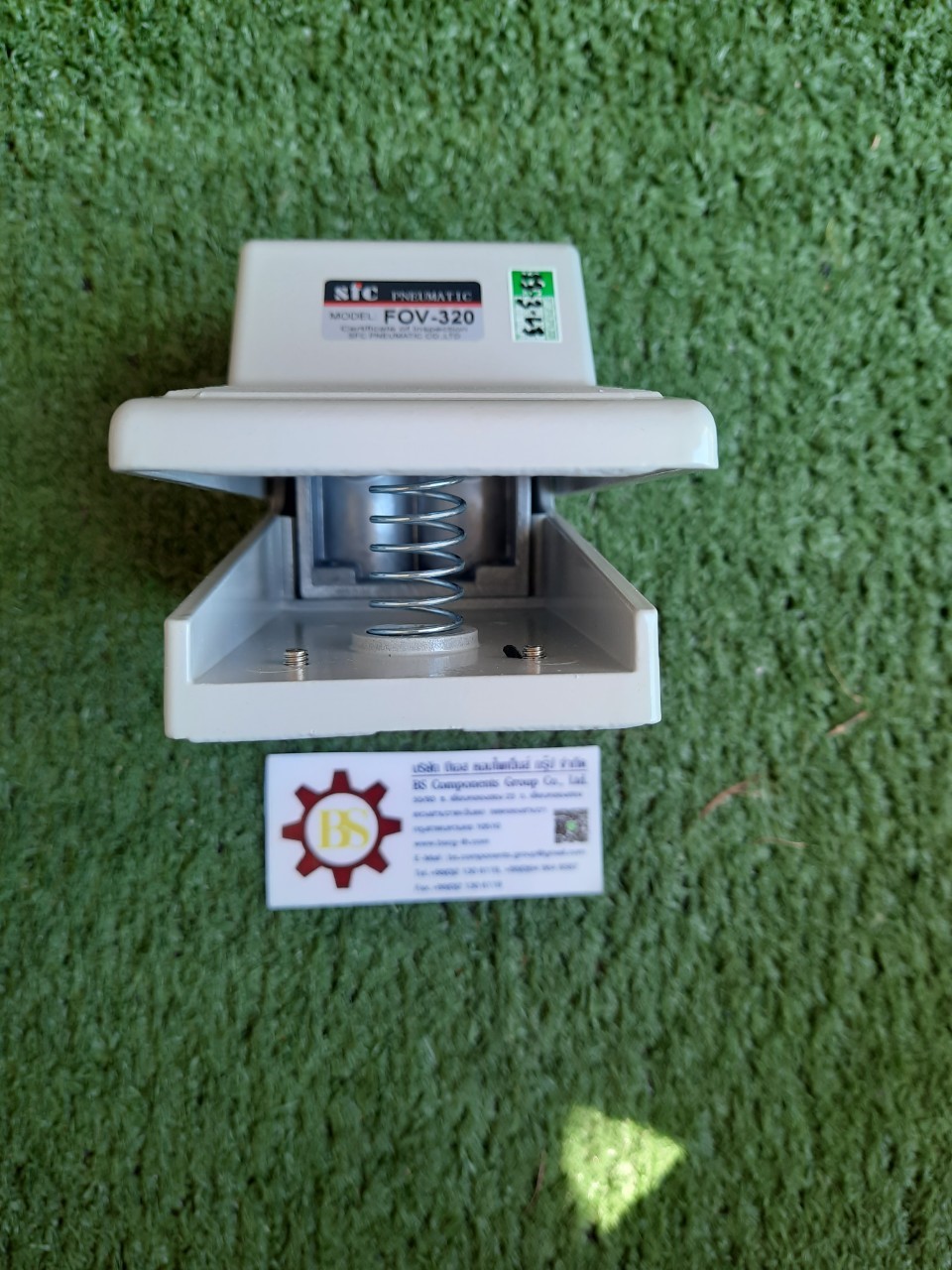 SFC : Foot valve FOV-320 5/2 way, PT1/4" กดไม่ล็อค ไม่มีฝา